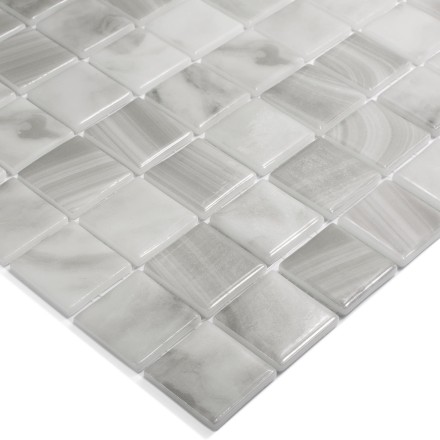 Стеклянная мозаика Nature 5600 Pearl River 38x38