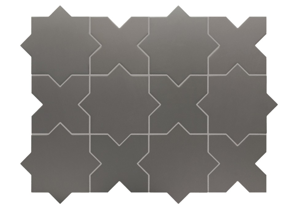 Гранит керамический 30618 PORTO CROSS Black 12x12х0,9 см