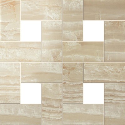 Декор S.O. Ivory Chiffon Mosaic 45*45 Лаппато