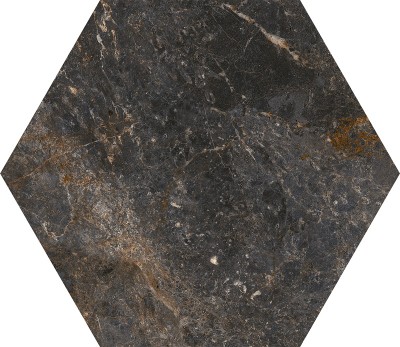 Керамогранит KENIA HEX NERO 22,5*25,9