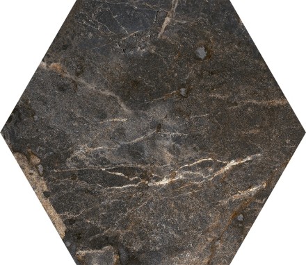 Керамогранит KENIA HEX NERO 22,5*25,9