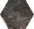Керамогранит KENIA HEX NERO 22,5*25,9