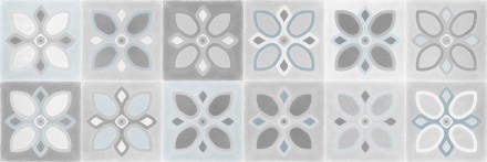 Плитка Meissen Lissabon многоцветный 25x75 LBU451