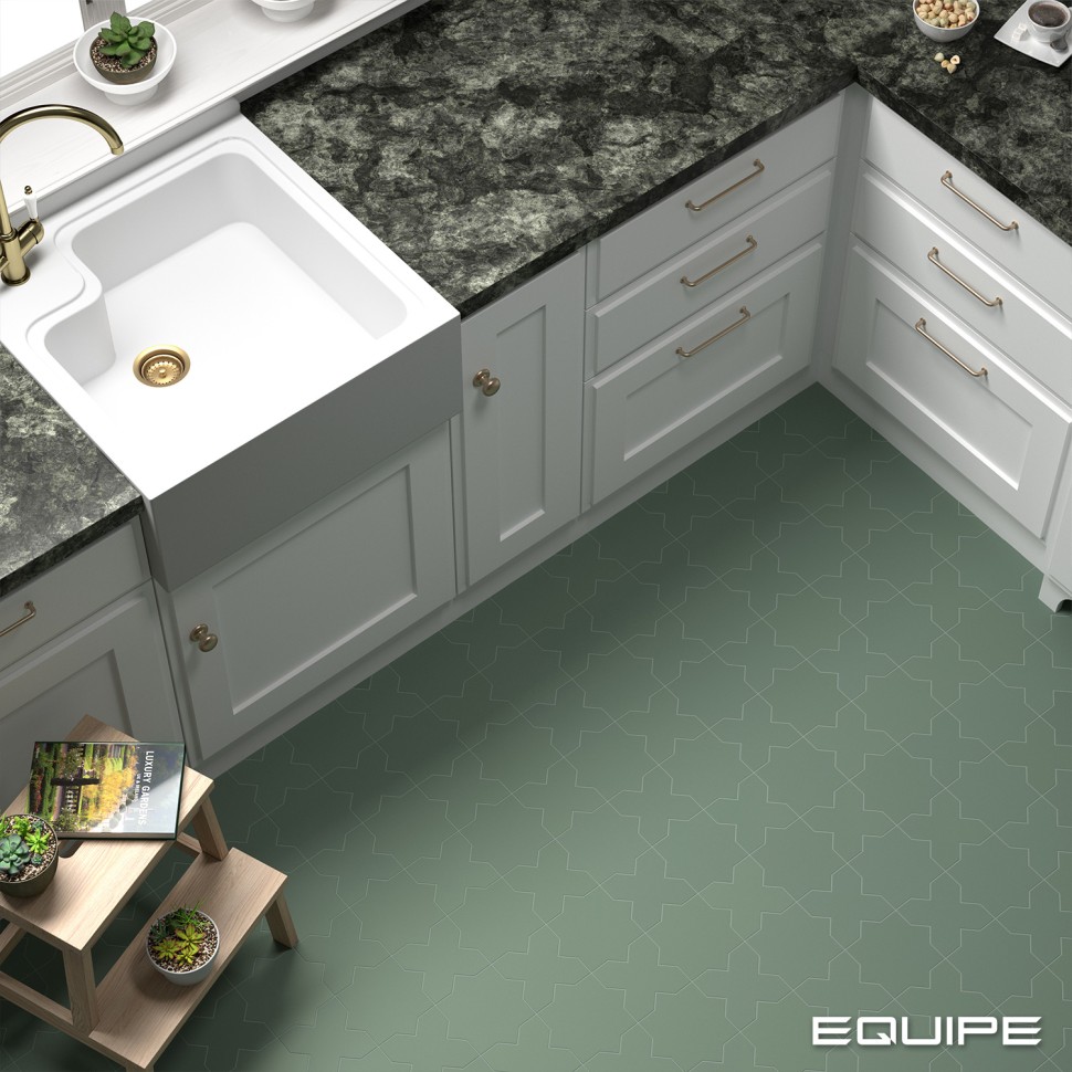 Гранит керамический 30630 PORTO STAR Pickle Green 16,8x16,8х0,9 см