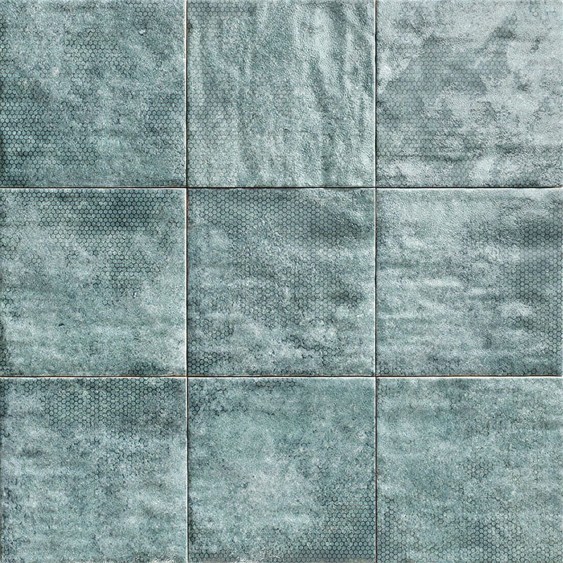Настенная плитка Mandala Green 20x20 - Mainzu