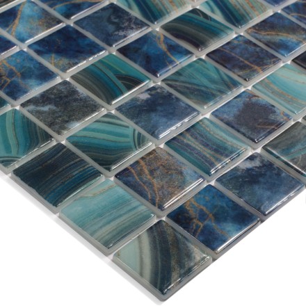 Стеклянная мозаика Nature 5604 Royal 38x38