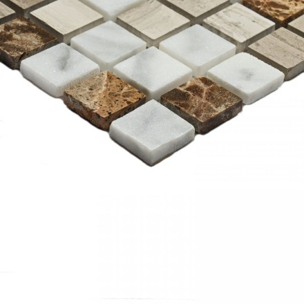 Мозаика натуральный камень Detroit (POL) 4*305*305