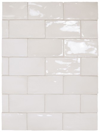 Плитка керамическая настенная 26909 MANACOR White 7,5х15 см