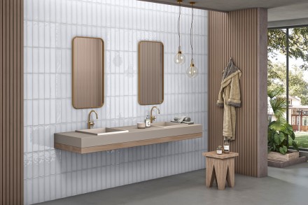 Плитка MONTE WHITE 10x40