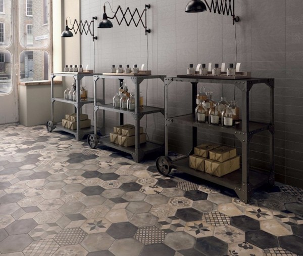 Коллекция плитки ARGENTA CERAMICA Hexagon Atlas