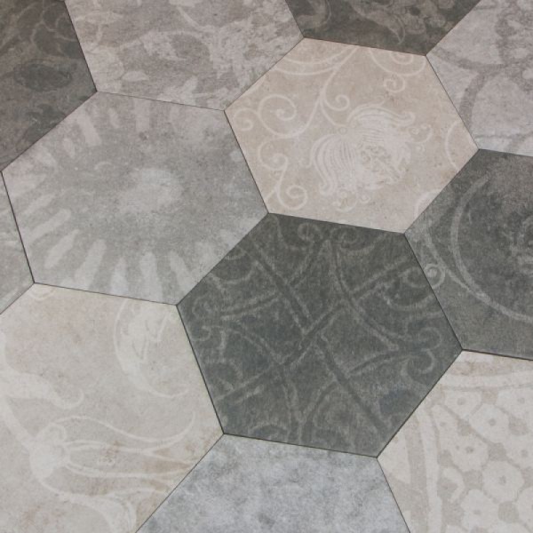 Коллекция плитки ARGENTA CERAMICA Hexagon Atlas