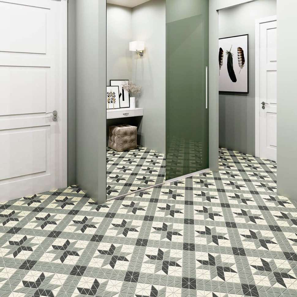 Керамическая мозаика Albion CARPET OLIVE