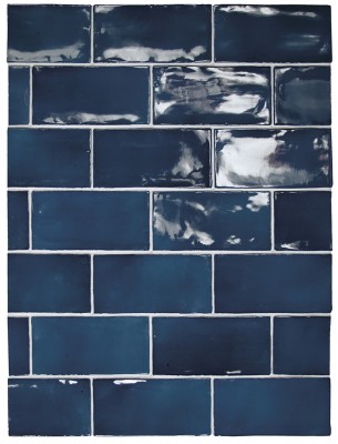 Плитка керамическая настенная 26910 MANACOR Ocean Blue 7,5х15 см