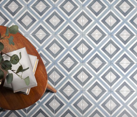 Керамогранит Aquarel BLUE 20x20