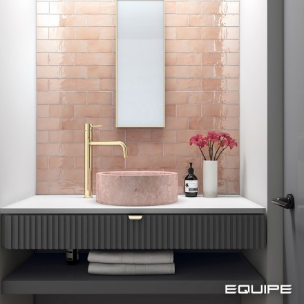 Плитка керамическая настенная 26904 MANACOR Blush Pink 7,5х15 см