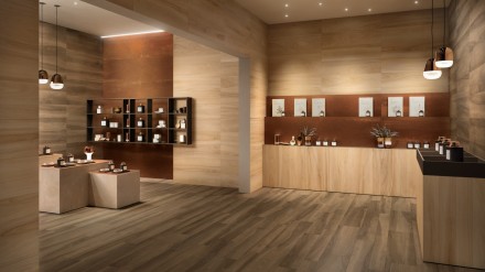 Керамогранит Мезон Бренди 15*120