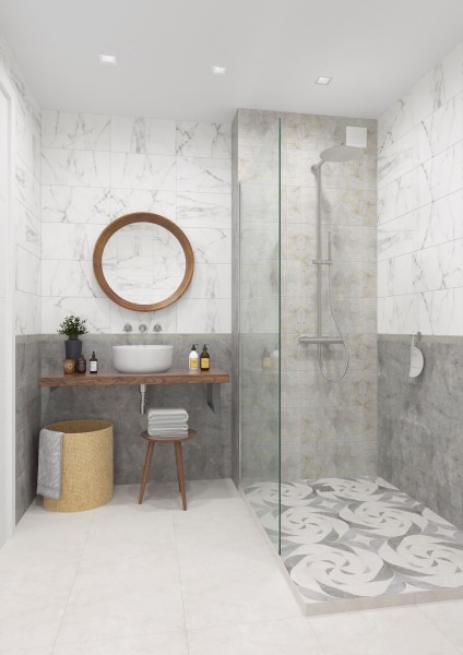 Коллекция плитки LB Ceramics Каррарский мрамор и Лофт