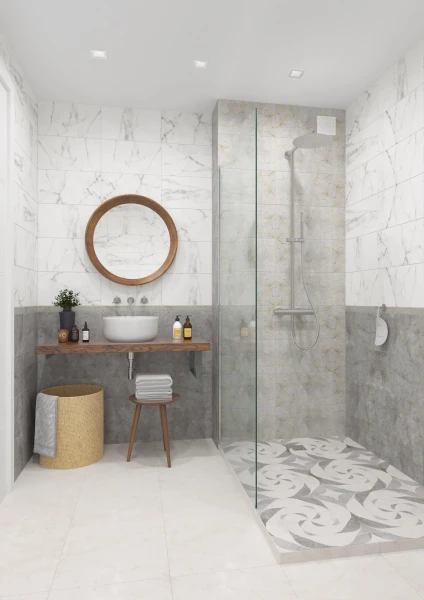 Коллекция плитки LB Ceramics Каррарский мрамор и Лофт