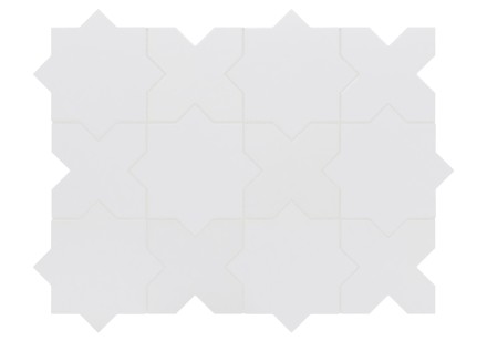 Гранит керамический 30614 PORTO CROSS White 12x12х0,9 см