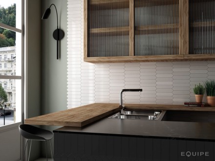 Плитка керамическая настенная 25835 ARROW Pure White 5х25