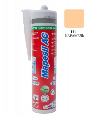 Силиконовый герметик MAPESIL AC 141 карамель, 310 мл