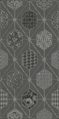 Декор Devore Gris Geometria 31,5*63