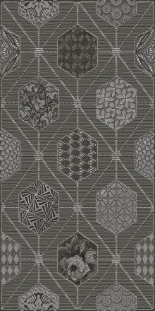 Декор Devore Gris Geometria 31,5*63