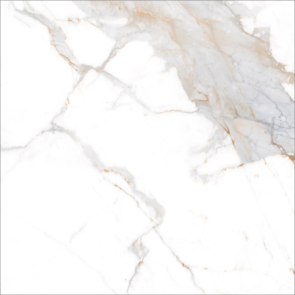 GT60606103PR Керамогранит Calacatta Imperial_GT Бел. 60x60 полир. 