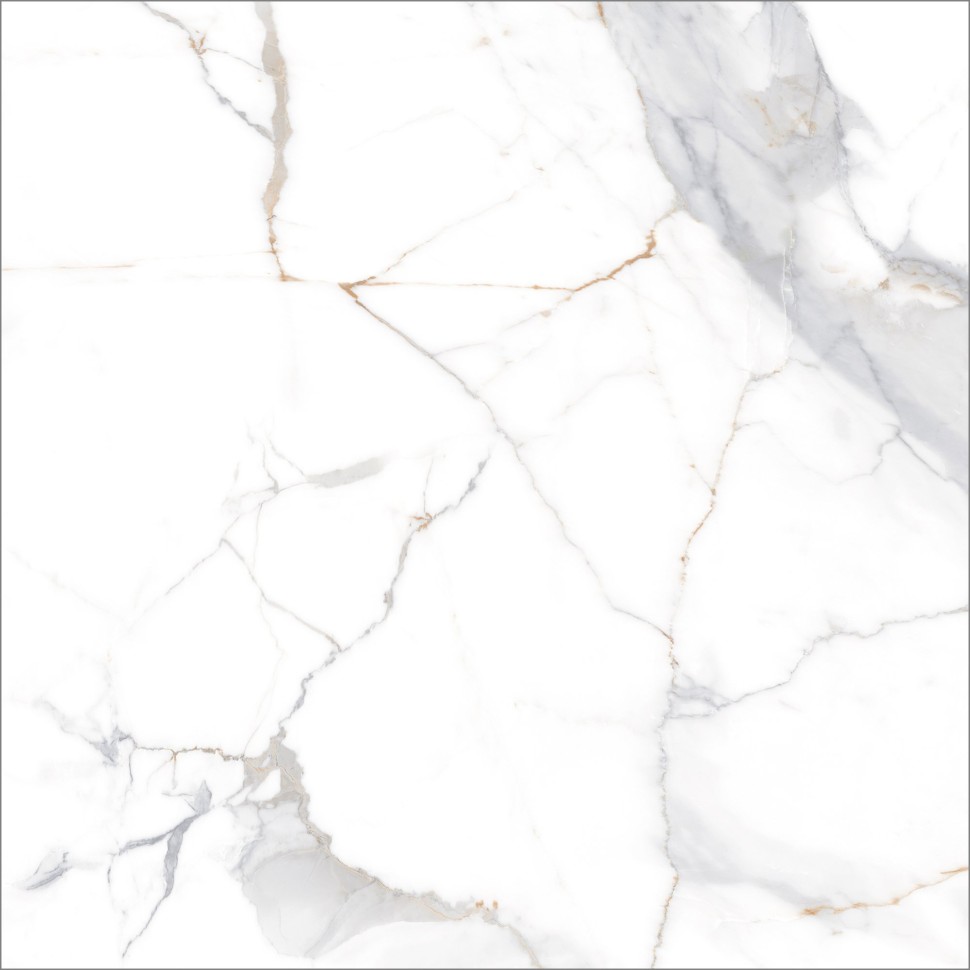 GT60606103PR Керамогранит Calacatta Imperial_GT Бел. 60x60 полир. 