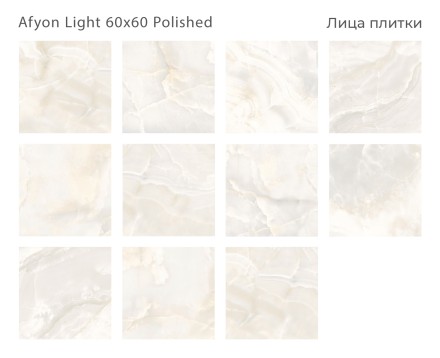 Керамогранит AFYON LIGHT 60х60 POLISHED