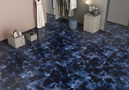 Керамогранит Adriatic Blue 60*120 HIGH GLOSSY
