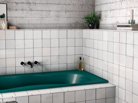 Плитка керамическая настенная 24454 ARTISAN White 13,2х13,2 см