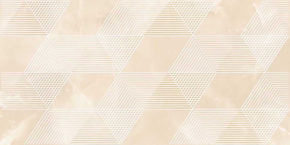 Декор Opale Beige Geometria 31,5*63