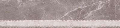 Бордюр Moldura Oka Blade Gris 4x25 - Navarti