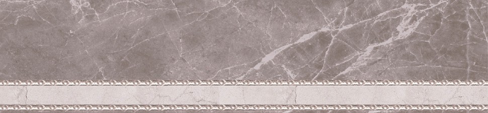 Бордюр Moldura Oka Blade Gris 4x25 - Navarti
