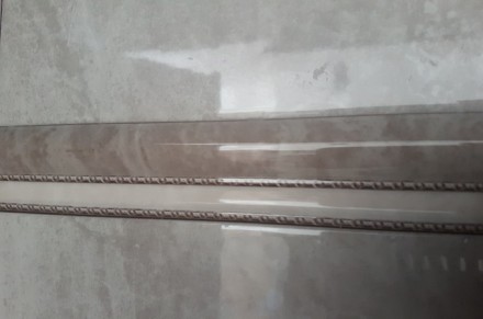 Бордюр Moldura Oka Blade Gris 4x25 - Navarti