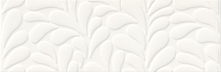 Плитка Meissen Keramik Moon Line белый рельеф 29x89 MOA-WTA051
