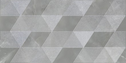 Декор Opale Grey Geometria 31,5*63