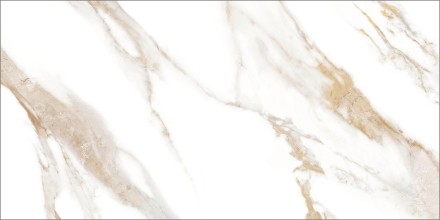 GT120600103MR Плитка грес глаз. Calacatta Royal_GT Белый 60*120