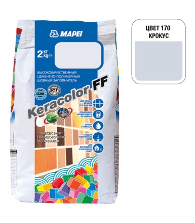 Затирка MAPEI  KERACOLOR FF 170 крокус 2 кг