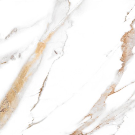 GT60600103MR Плитка грес глаз. Calacatta Royal_GT Белый 60*60