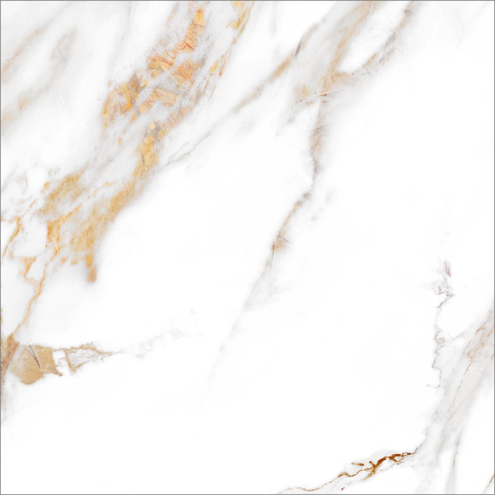 GT60600103MR Плитка грес глаз. Calacatta Royal_GT Белый 60*60
