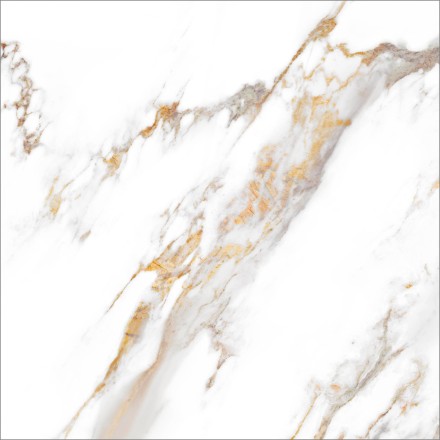 GT60600103MR Плитка грес глаз. Calacatta Royal_GT Белый 60*60