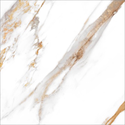 GT60600103MR Плитка грес глаз. Calacatta Royal_GT Белый 60*60