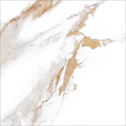 GT60600103MR Плитка грес глаз. Calacatta Royal_GT Белый 60*60