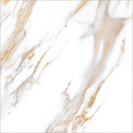 GT60600103MR Плитка грес глаз. Calacatta Royal_GT Белый 60*60