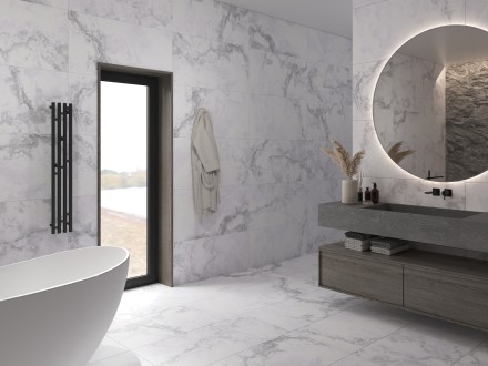 Керамогранит LunaRossa ONYX SILVER 60x120 SATIN