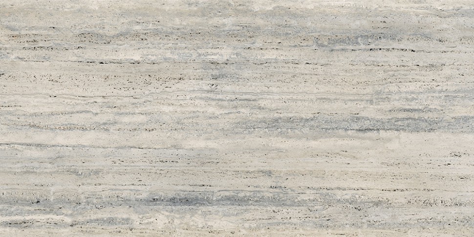 60x120 StoneS ДекоТравертин Сильвер Матовый R10A
