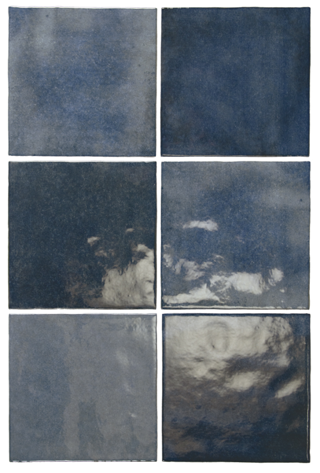 Плитка керамическая настенная 24460 ARTISAN Colonial Blue 13,2х13,2 см