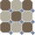 Гранит керамический 4429+01 OCT11-B Coffe Brown 29 Beige 01 OCTAGON/Blue Cobalt 11 Dots 30x30 см